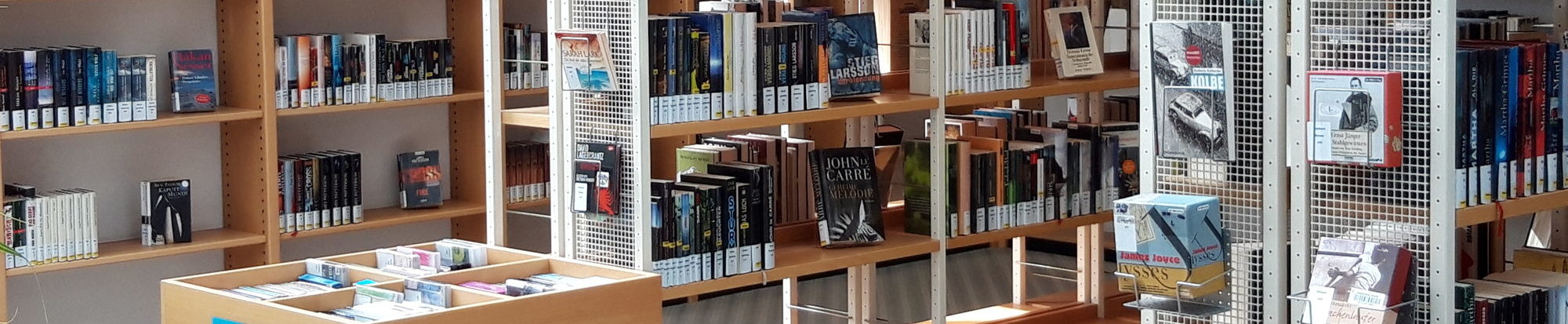 Belletristik der Stadtbibliothek in Lebenstedt
