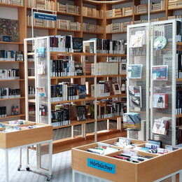 Belletristik der Stadtbibliothek in Lebenstedt