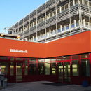 Gebäude der Stadtbibliothek in Fredenberg