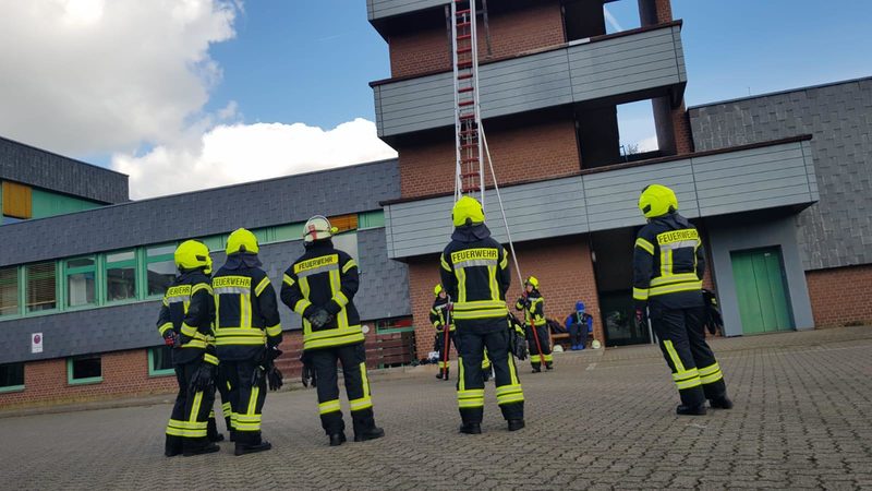 Ausbildung Schiebleiter