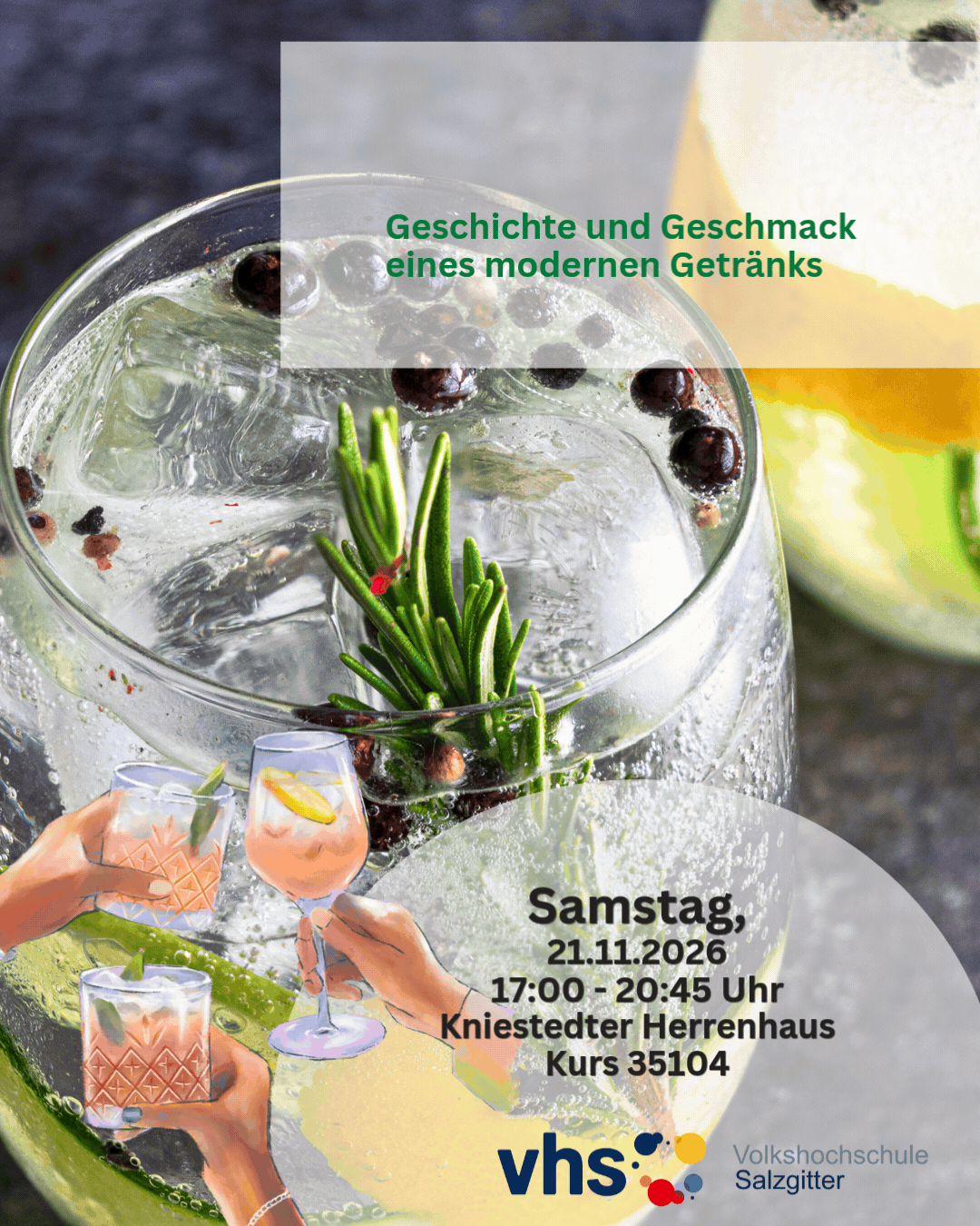 Öffnet die Seite 'Gin Tasting'