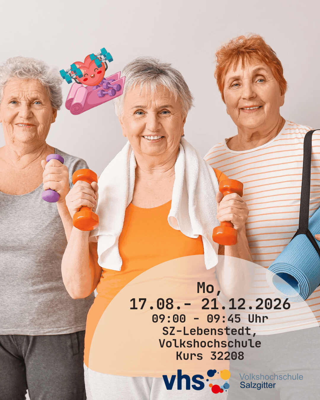 Öffnet die Seite 'Fit in die Woche'