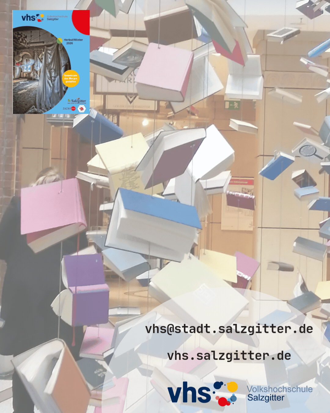 Öffnet die Seite 'Wir suchen dich!'