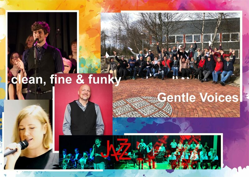 clean, fine & funky und Gentle Voices