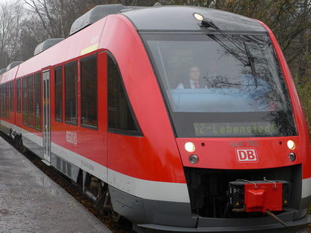 Schienenbus.