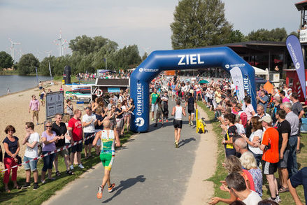 Laufveranstaltung am Salzgitersee.