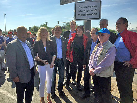 Die Kreuzung in Watenstedt hat einen neuen Namen.