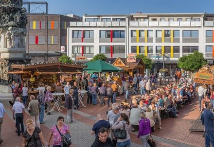 Innenstadt von Salzgitter-Lebenstedt.