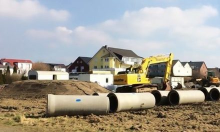 Beispiel für ein Baugebiet.
