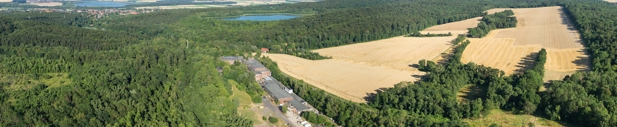 Panoramabild des Salzgitter-Höhenzuges