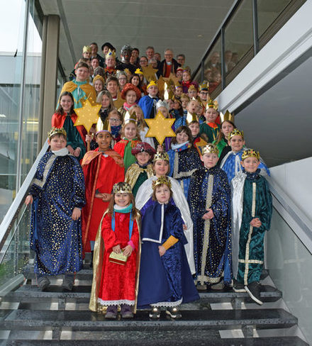 Sternsinger im Rathaus Foto: Stadt Salzgitter