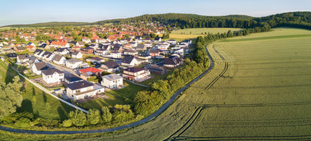 In Salzgitter gibt es viele schöne Baugebiete wie hier in Lichtenberg, 1. Bauabschnitt.