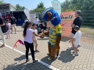 Maskottchen Löwe Leo von Eintracht Braunschweig