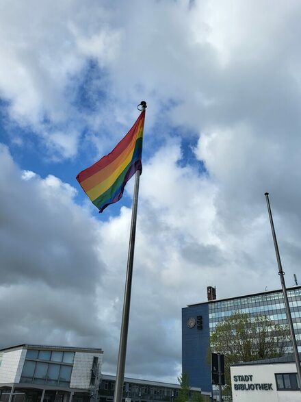 Bild der Regenbogenfahne