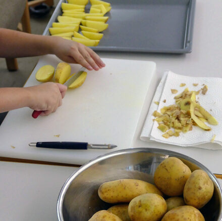 Gemeinsames Kochen macht Spaß!