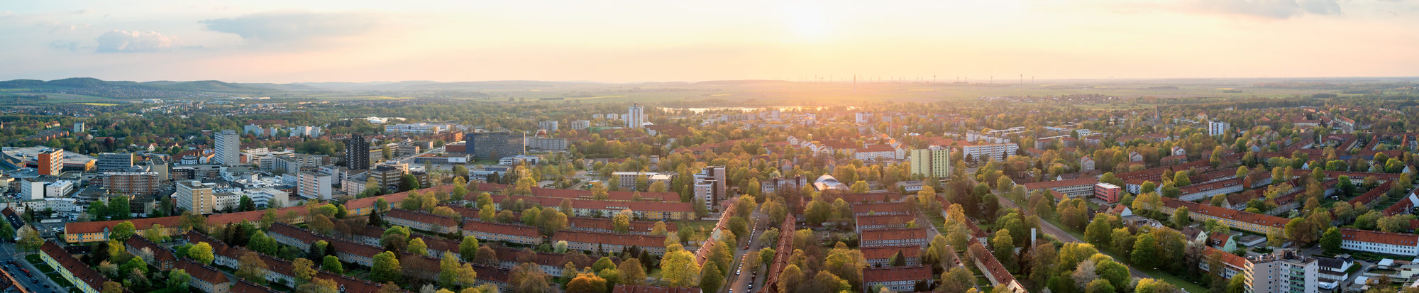 Panorama von Salzgitter-Lebenstedt