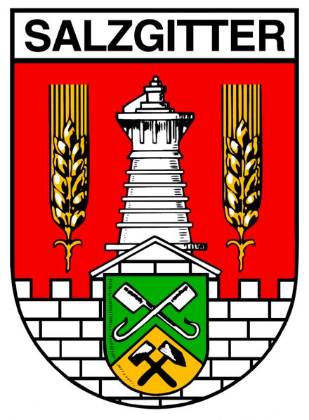 Stadtwappen der Stadt Salzgitter.