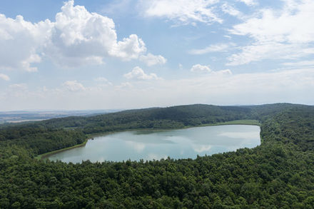 Reihersee im Salzgitter-Höhenzug.