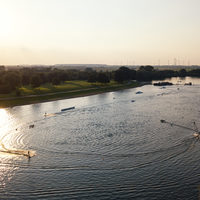 Die Wasserskianlage ist über Salzgitter hinaus beliebt.