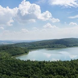 Reihersee im Salzgitter-Höhenzug.